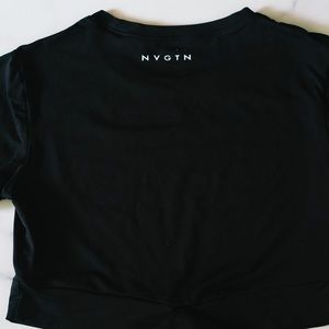 NVGTN Black crossbody top